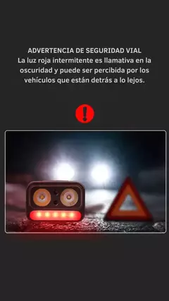 Linterna frontal cabeza con sensor 400lm USB CY2069 - HEADLIGHT - comprar online