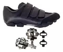 Combo Zapatilla MTB Chita Xtrail + Pedales LIT MTB con calas