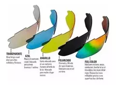 Lentes deportivos intercambiables 5 en 1 con marco para graduación - XTRAIL en internet