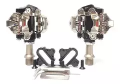 Pedales MTB PDM96p doble traba con calas - PROMEND - comprar online