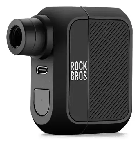 Mini inflador eléctrico 100PSI recargable válvula presta schrader - ROCKBROS