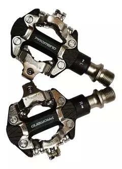 Pedales MTB PDM96p doble traba con calas - PROMEND en internet