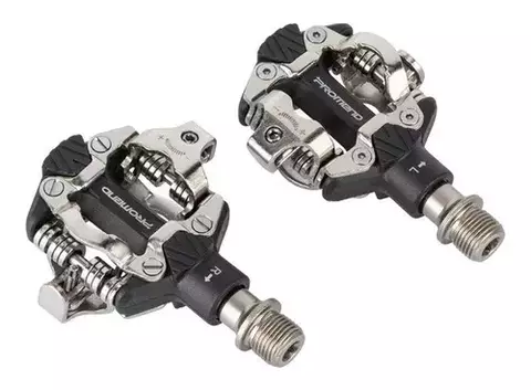 Pedales MTB PDM96p doble traba con calas - PROMEND