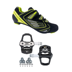 Combo Zapatilla Ruta Sbk Atlantis + Pedales Zeray con calas - comprar online