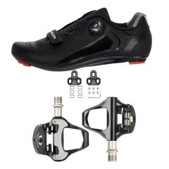 Combo Zapatilla Ruta Volta Boa + Pedales Promend R95 con calas