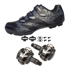 Combo Zapatilla Mtb SBK Ventilate + Pedales Shimano M505 con calas