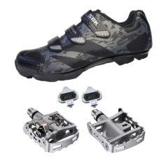 Combo Zapatilla Mtb SBK Ventilate + Pedales mixtos Shimano M324