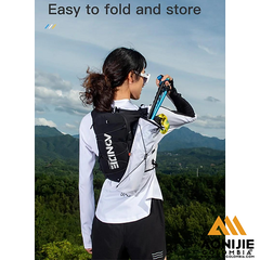 Bastones trekking fibra de carbono plegables 142g para altura 1,60m a 1,70m E4202 par - AONIJIE - tienda online
