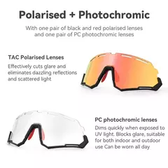 Lentes fotocromáticos intercambiables con clip para graduación 4001 - ROCKBROS - comprar online