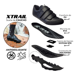 Combo Zapatilla Ciclismo Mtb Xtrail CHITA + Pedal Mixto Shimano 324 - comprar online