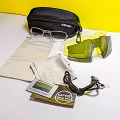 Lentes intercambiables con clip para graduación K9023 Marco Negro - KAPVOE - comprar online