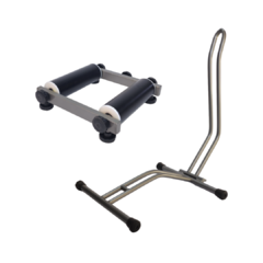 Rodillo rolo corto con soporte L plegable para bicicleta de RUTA - MB