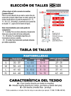 Pantorrillera Compresión Graduada PA10C Glasgow Calf - SOX en internet