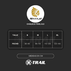 Imagen de Combo chaleco NAVAJO Trail 8.0L + 2 botellas flexibles 500cc