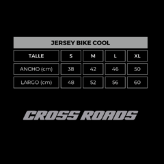 Remera manga corta Jersey Bike Unisex - Cross Roads - X-TRAIL