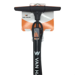 Inflador de pie aluminio con manómetro y picos VAN 009 - VAN HALEN - comprar online