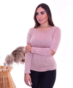 Blusa Recortes no Cotovelo na internet