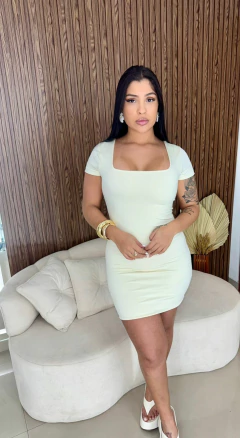 Vestido Duplo Manguinhas - comprar online