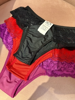 Kit Calcinha Renda Lateral - comprar online