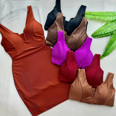 Vestido V Alças - comprar online
