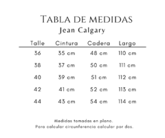 JEAN WIDE LEG CALGARY - SIN CAMBIO - VASQUITAS
