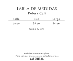 POLERA CALI - SIN CAMBIO