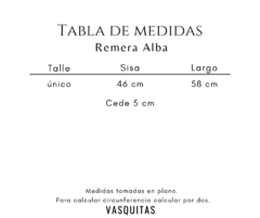 REMERA ALBA MICROPOLAR - SIN CAMBIO - comprar online