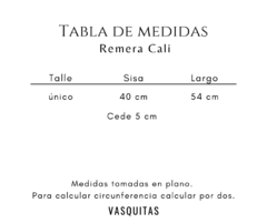 Imagen de REMERA CALI - SIN CAMBIO