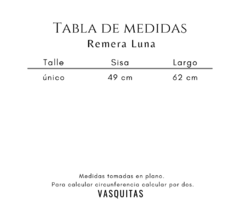 REMERA LUNA - SIN CAMBIO