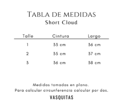 SHORT CLOUD NEGRO - SIN CAMBIO en internet