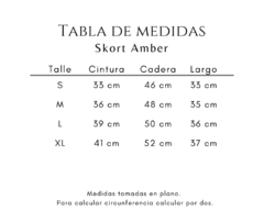 Imagen de SKORT AMBER NEGRO