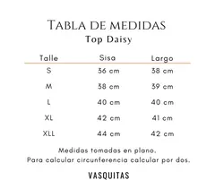 TOP DAISY FUCSIA | 5 talles - SIN CAMBIO - tienda online