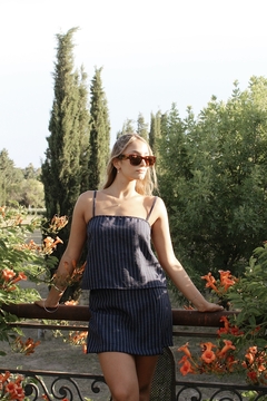 SKORT BONNY AZUL - SIN CAMBIO en internet