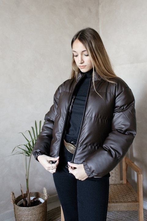 CAMPERA GINEBRA CHOCOLATE | TALLE S AL XL - SIN CAMBIO - comprar online