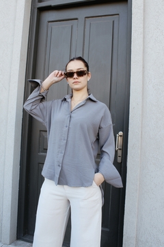 CAMISA MAGNOLIA GRIS - VASQUITAS