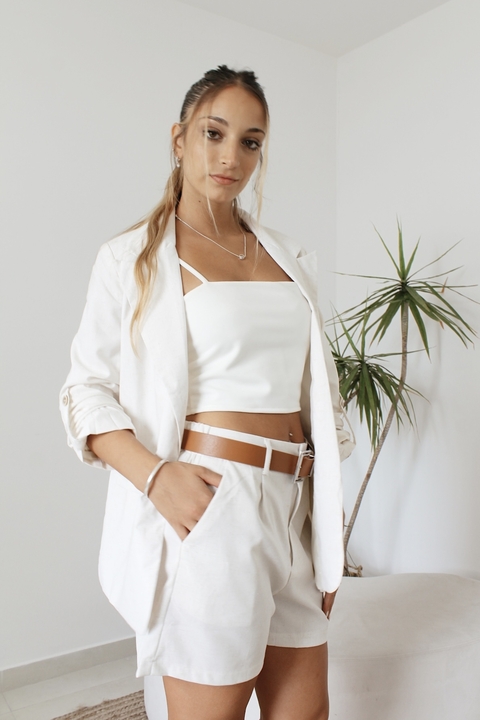 SHORT FAUSTINA NATURAL - SIN CAMBIO