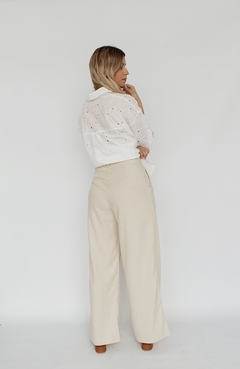 PANTALÓN CAIRO NATURAL - SIN CAMBIO - VASQUITAS