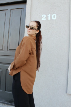 CAMISA MAGNOLIA CAMEL - VASQUITAS