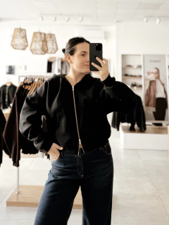 CAMPERA ALASKA NEGRO | TALLE S-XXL - comprar online
