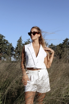 SHORT INDONESIA BLANCO - SIN CAMBIO - comprar online