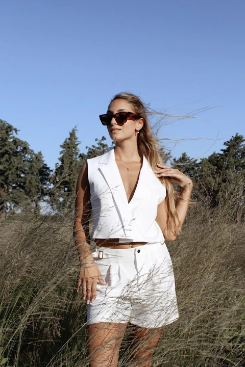 SHORT INDONESIA BLANCO - SIN CAMBIO - comprar online