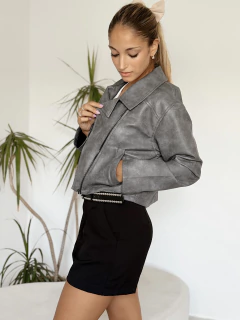 Imagen de CAMPERA PERLA GRIS - SIN CAMBIO