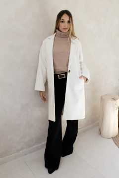 SACO DE PAÑO ISABEL NATURAL | Talle S al L - SIN CAMBIO - VASQUITAS