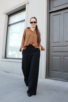 CAMISA MAGNOLIA CAMEL