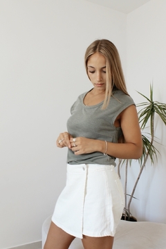 SKORT DENVER NATURAL - Talle 36 al 44 - SIN CAMBIO