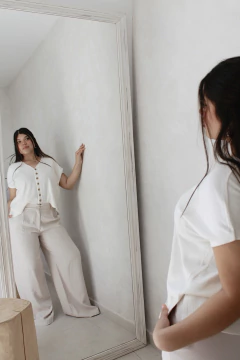 CHALECO TEJIDO MARFIL