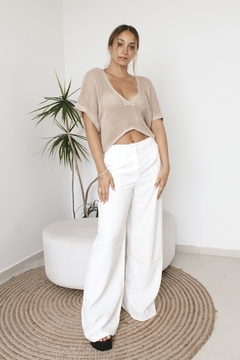PANTALÓN MARTINS NATURAL | TALLE S AL XXL - SIN CAMBIO en internet