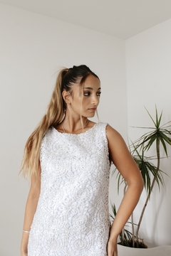 VESTIDO CARMINA PLATA - Talle 1 al 3 - SIN CAMBIO - VASQUITAS