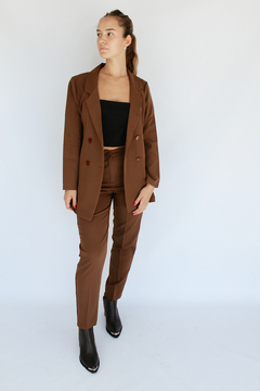 PANTALÓN ARMANI MARRÓN - SIN CAMBIO - comprar online