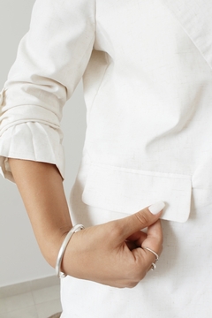 BLAZER FAUSTINA NATURAL - SIN CAMBIO - VASQUITAS